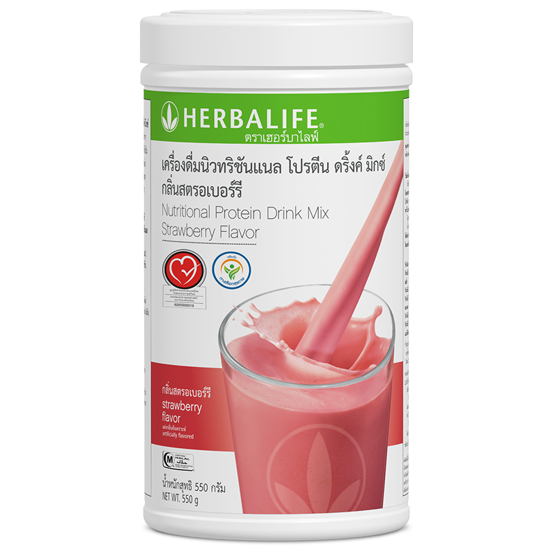 0120 Nutritional Protein Drink Mix Strawberry Flavor