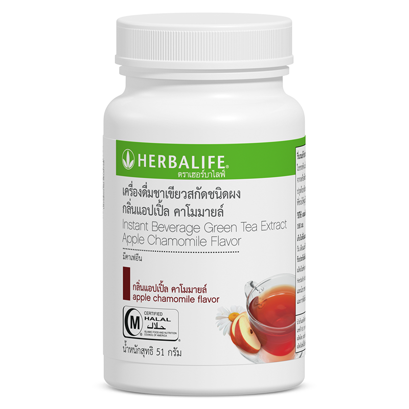 0758 Instant Beverage Green Tea Extract Apple Chamomile Flavor